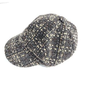 Broner Mens Brown Tweed Wool Blend Hat